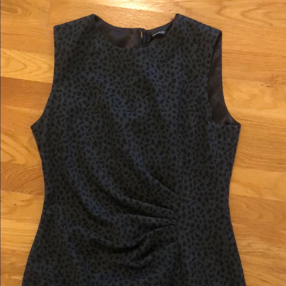 Tahari Cheetah Printed Dress